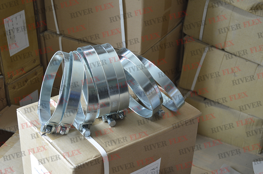 Abrazaderas Industriales, abrazaderas livianas, flejes, abrazaderas doble perno